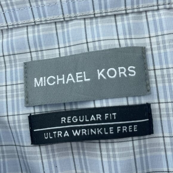 Michael Kors Mens Regular Fit Wrinkle-Free Cotton Button-Up Shirt XL NWT 3755 - Picture 6 of 9
